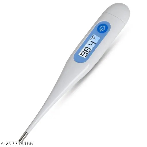 MT-32 Mercury-Free Digital Thermometer with Transparent Storage Case