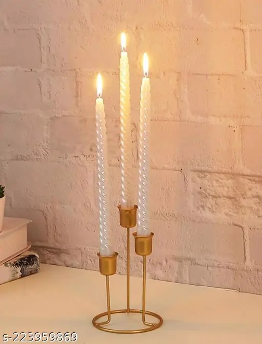 3 Tealight Designer Candle Holder & Stands